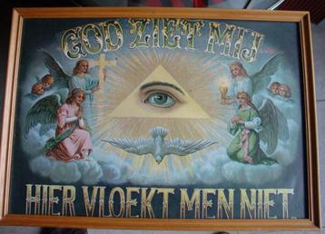 GOD ZIET MIJ  HIER VLOEKT MEN NIET, Enlèvement ou Envoi
