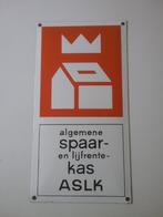 PLAQUE EN ÉMAIL « ASLK », Enlèvement ou Envoi