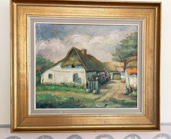 Schilderij Judith Crollen (Hasselt 1898-1983), Antiek en Kunst, Kunst | Schilderijen | Klassiek, Ophalen