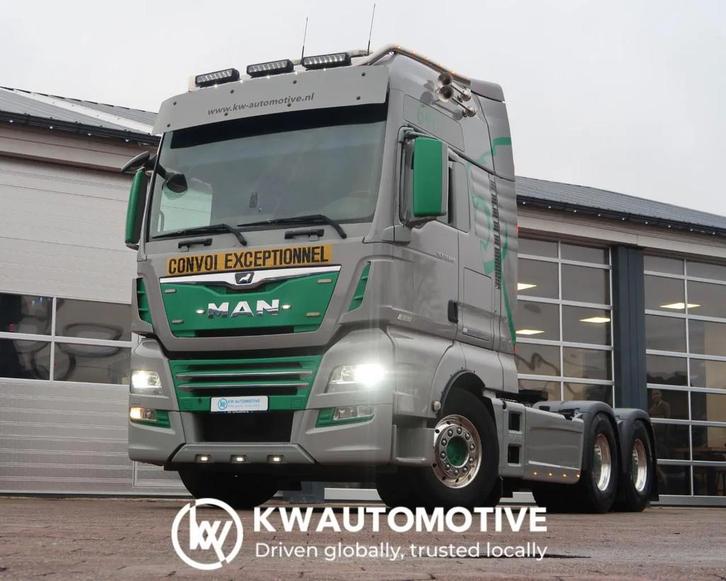 MAN TGX TGX 33.640 6X4 /RETARDER/ HYDRAULIK/ ALCOA'S/ LED/ E, Auto's, Vrachtwagens, Bedrijf, Te koop, Airconditioning, Bluetooth