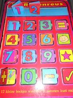 rekenen : bord met rekenboekjes + rekenblokken + legpuzzel, Ophalen, Puzzelen