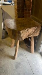 Kapblok op kruk, Ophalen, Gebruikt, Hout