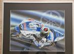 Lito schilderij Jorge Lorenzo, Motos, Accessoires | Autre, Comme neuf, Met kader