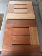 Table de jardin en bois (40 x 40) épaisseur 3 cm, Moins de 200 cm, Comme neuf, Planche, Autres essences de bois