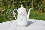 cafetière porcelaine 3 fleurs colditz  germany, Antiek en Kunst, Ophalen of Verzenden