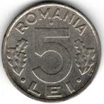 Roemenië : 5 Lei 1993  KM#114  Ref 16157, Postzegels en Munten, Ophalen of Verzenden, Overige landen, Losse munt
