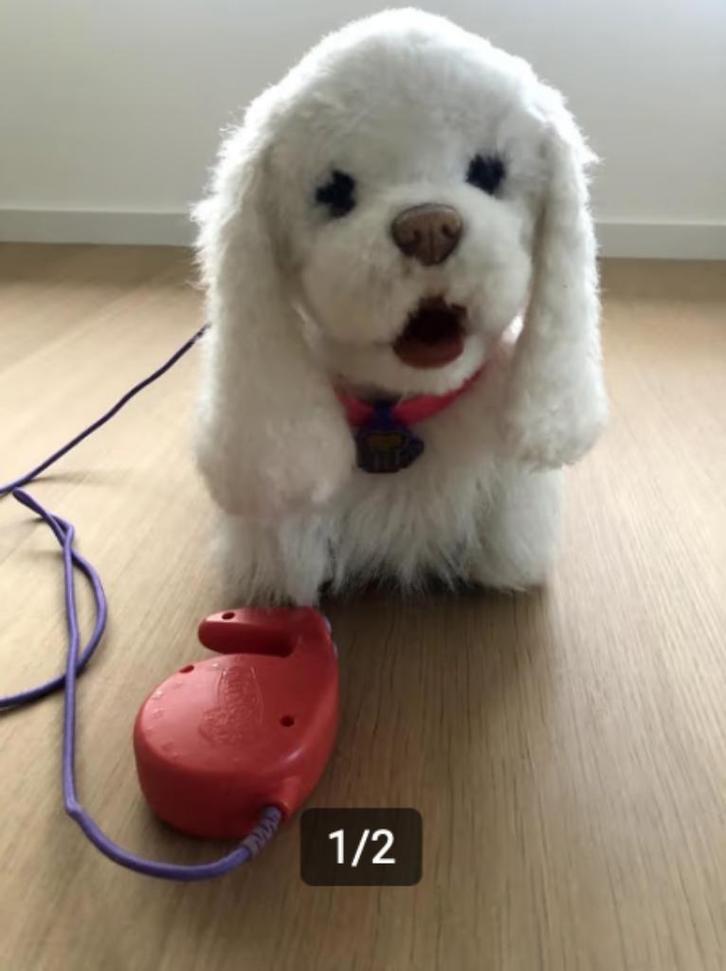 fur real, Kinderen en Baby's, Speelgoed | Knuffels en Pluche, Gebruikt, Hond, Ophalen of Verzenden