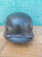 Duitse helm M40 LW., Ophalen of Verzenden