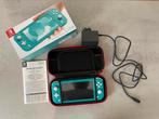 Nintendo Switch Lite turkoois, Games en Spelcomputers, Spelcomputers | Nintendo Switch Lite, Ophalen, Turquoise, Zo goed als nieuw