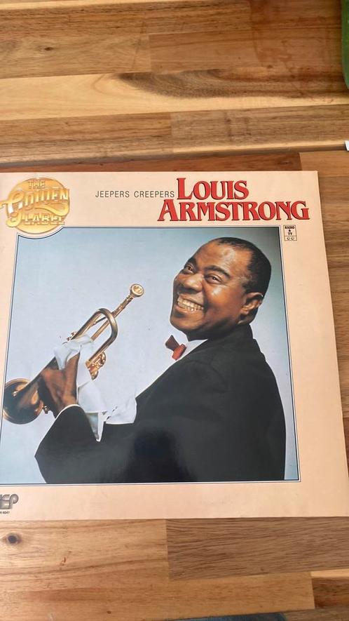 Louis Armstrong – Jeepers Creepers (LP, Hep HN4641, 1982), Cd's en Dvd's, Vinyl | Jazz en Blues, Zo goed als nieuw, Jazz, Ophalen of Verzenden