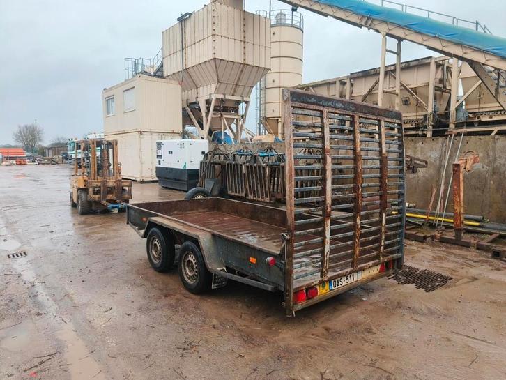 Machinelader / Oprij-aanhangwagen, Autos : Divers, Remorques, Utilisé, Enlèvement