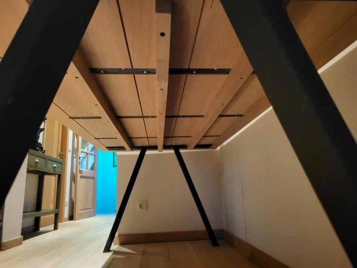 ❣️DESIGN EIK STAAL A-KWALITEIT❣️MASSIEF DIKKE POTEN 650/750€, Huis en Inrichting, Tafels | Eettafels, Nieuw, 50 tot 100 cm, 150 tot 200 cm