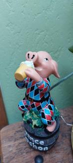 Zeldzaam handgeschilderde origineel pub beeld Rince Cochon b, Ophalen of Verzenden, Nieuw, Overige typen