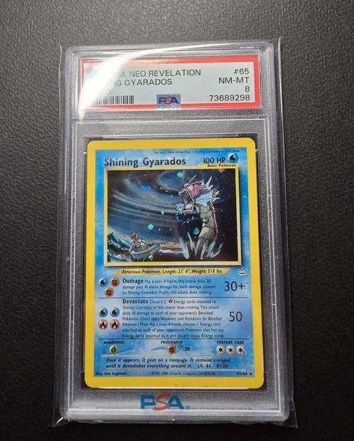 Shining gyarados psa 8, Hobby en Vrije tijd, Verzamelkaartspellen | Pokémon, Ophalen