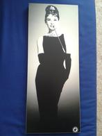 Audrey Hepburn op hout, Huis en Inrichting, Ophalen of Verzenden, Zo goed als nieuw, Print