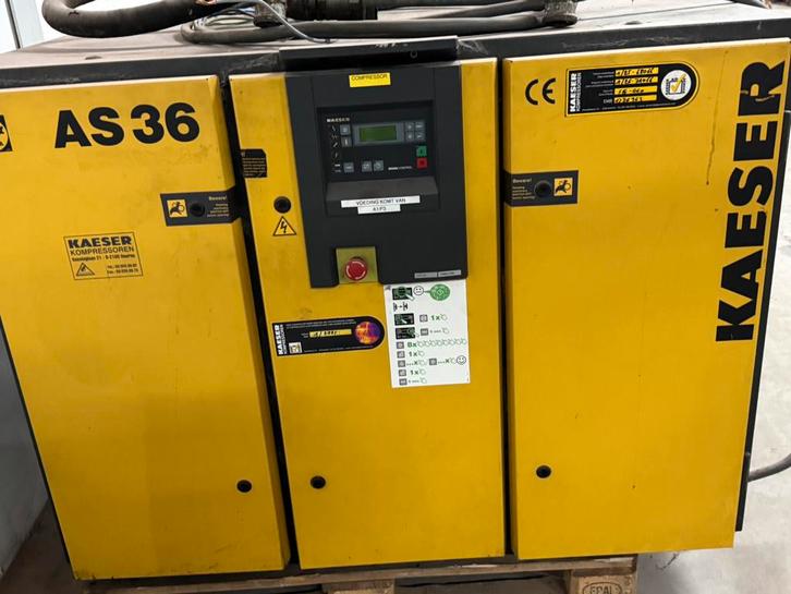 Kaeser AS36 Compressor, Doe-het-zelf en Bouw, Compressors, Gebruikt, 6 tot 10 bar, Ophalen