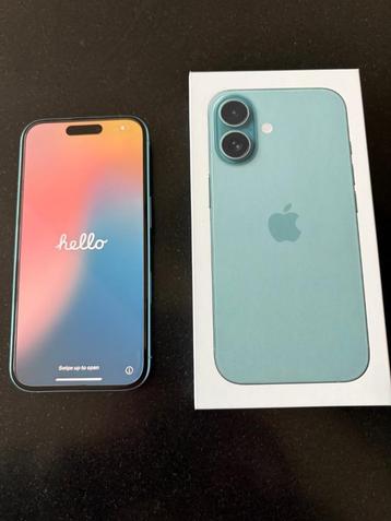 APPLE Iphone16, 128GB ZEER GOEDE STAAT met garantie beschikbaar voor biedingen