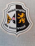 Autocollant Vendeliersgilde Don Bosco Bruxelles., Comme neuf, Enlèvement ou Envoi, Société ou Association