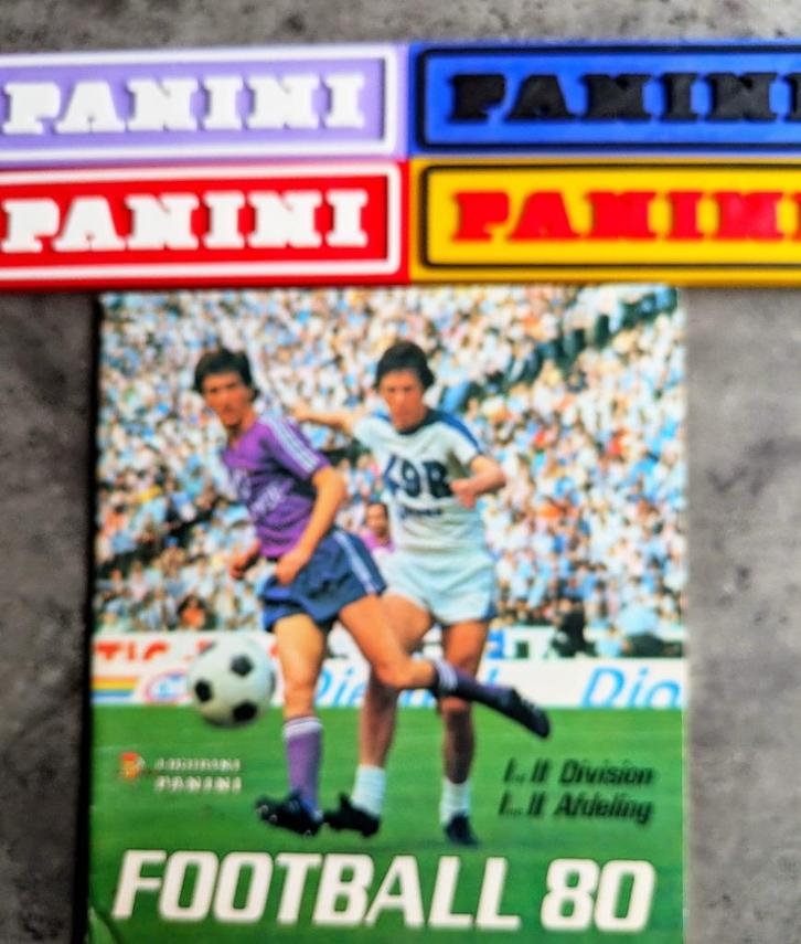 VOETBAL PANINI FOOTBALL 80 ALBUM LEEG + bon 1980, Hobby en Vrije tijd, Stickers en Plaatjes, Zo goed als nieuw, Sticker, Verzenden