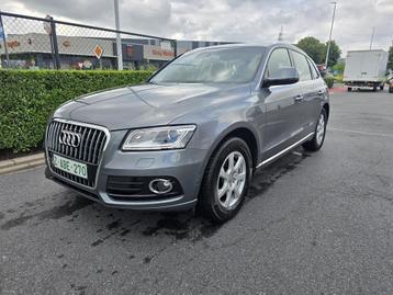 Audi Q5 2.0TDI Xenon 2016 Euro6b Cuir Automatique, Cuir, Argent ou Gris, Achat, Euro 6