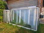 Aluminium ramen, Doe-het-zelf en Bouw, Raamkozijnen en Schuifdeuren, Ophalen, Raamkozijn, Aluminium, Zo goed als nieuw