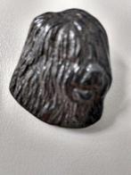 Broche Bouvier Tibetaanse Terriër hond, Overige materialen, Gebruikt, Zwart, Minder dan 4 cm