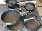 Verzameling tefal hapjes of stoofpannen, Ophalen of Verzenden, Gebruikt, Keramische plaat