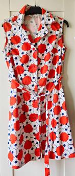 Kleedje 60's vintage flower power, Ophalen, Gedragen, Maat 38/40 (M), Boven de knie