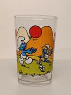 Smurfen Peyo Benedictin 1984 vintage glas, Ophalen of Verzenden