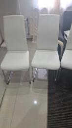 Witte stoelen, Huis en Inrichting, Stoelen, Ophalen