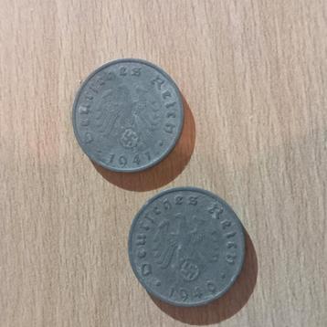 10 Reichspfennig ww2 1940/1941 beschikbaar voor biedingen