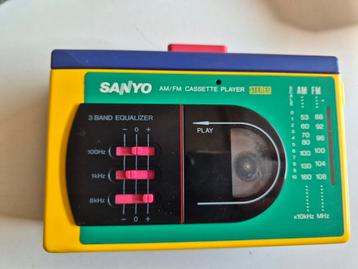 Walkman rétro Sanyo 