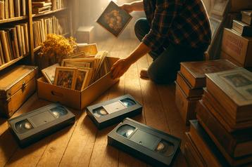 Laat je oude videobanden overzetten naar USB – VHS / Hi8 /DV, Enlèvement ou Envoi, VHS ou SVHS, Cassette (vidéo)