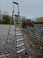 Aluminium ladder met 8 treden, Doe-het-zelf en Bouw, Ladders en Trappen, Ophalen