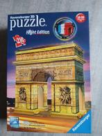 Ravensburger 3D puzzel Arc de Triomphe Night Edition 216 st, Ophalen of Verzenden, Minder dan 500 stukjes, Zo goed als nieuw, Overige typen