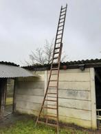 Grote houten ladder, Doe-het-zelf en Bouw, Ladders en Trappen, Ladder, Gebruikt, Ophalen