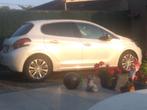 Peugeot 208 Style, Auto's, Peugeot, Zwart, Leder en Stof, Wit, Handgeschakeld