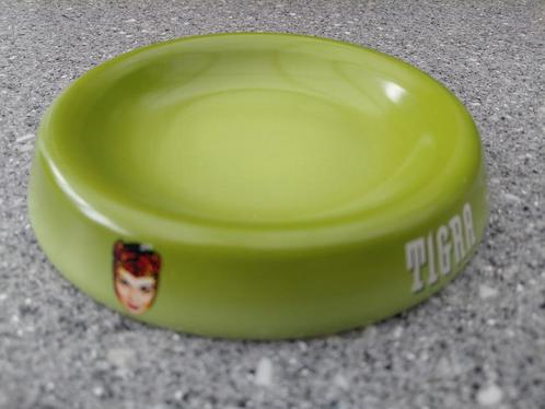 Groene Tigra asbak., Verzamelen, Merken en Reclamevoorwerpen, Ophalen of Verzenden
