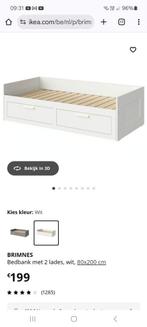 Bed met schuiven, Enlèvement, Comme neuf, Matelas