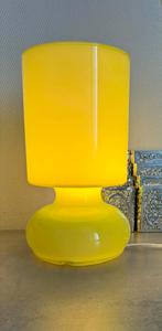 Lampe en verre vintage verte Model Lykta, Huis en Inrichting, Lampen | Tafellampen, Glas, Gebruikt