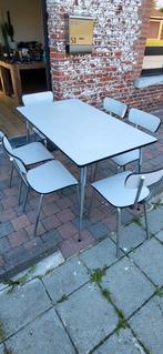 Table +chaises, Maison & Meubles, Tables | Tables à manger, Enlèvement, Utilisé