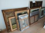groot lot  15+ schilderijen, Antiek en Kunst, Ophalen