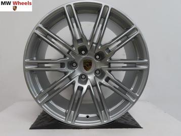 Porsche 21 inch Origineel Cayenne GTS velgen zilver nieuw beschikbaar voor biedingen