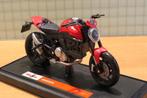 Ducati Monster 2021 1:18 Maisto, Nieuw, Motor, Ophalen of Verzenden, Maisto