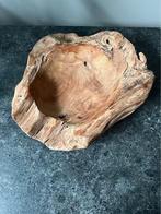 Decoration vase en teck, Maison & Meubles, Accessoires pour la Maison | Plataux & Paniers, Enlèvement, Comme neuf