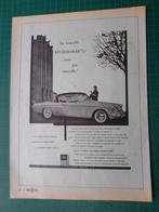 Studebaker - publicité papier - 1955, Collections, Marques & Objets publicitaires, Autres types, Utilisé, Enlèvement ou Envoi