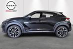 Nissan Juke HYBRIDE N-Design + Zetelverwarming, Auto's, Nissan, Stof, 4 cilinders, Zwart, 5 zetels