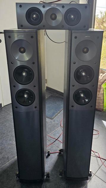 Ensemble d'enceintes Jamo S606 3.2 (subwoofers intégrés), Enlèvement, Utilisé, Jamo