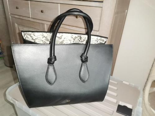 Handtas, Handtassen en Accessoires, Tassen | Damestassen, Gebruikt, Handtas, Zwart, Ophalen