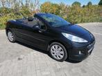 PEUGEOT 207CC 1.6i Euro5B ✅ CT+CAR-PASS OK ✅👉 111369KM 👈 A, Auto's, Voorwielaandrijving, Stof, Zwart, 4 cilinders